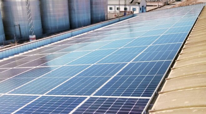 Instalación fotovoltaica ejecutada por Inergya en Jumilla para Fundación García Carrión