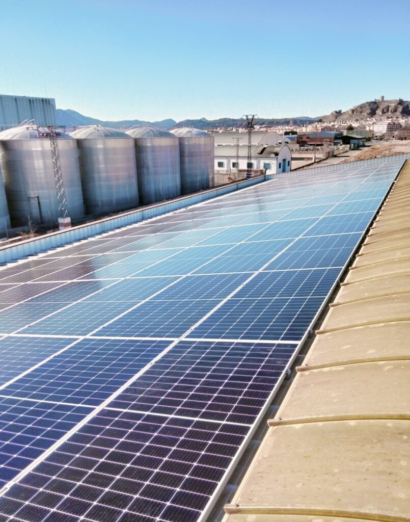 Instalación fotovoltaica ejecutada por Inergya en Jumilla para Fundación García Carrión