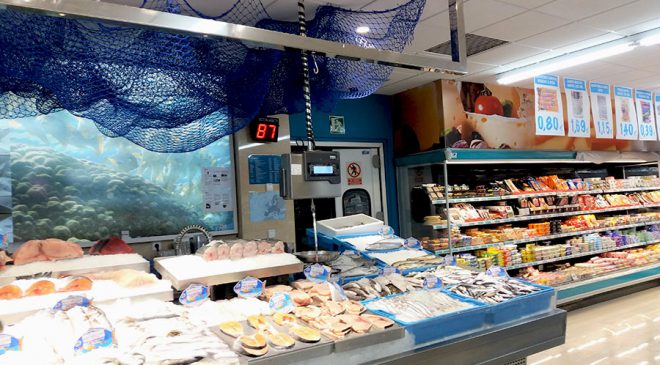 Iluminación LED en supermercados Superdumbo