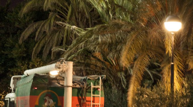 Detalle del proyecto de iluminación LED en Hijos de Juan Pujante Murcia