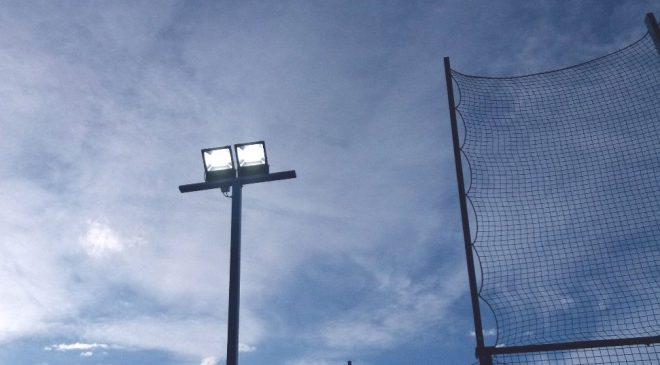 Iluminación LED pistas de padel