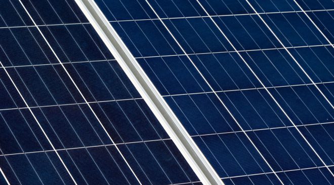 Instalación de energía solar