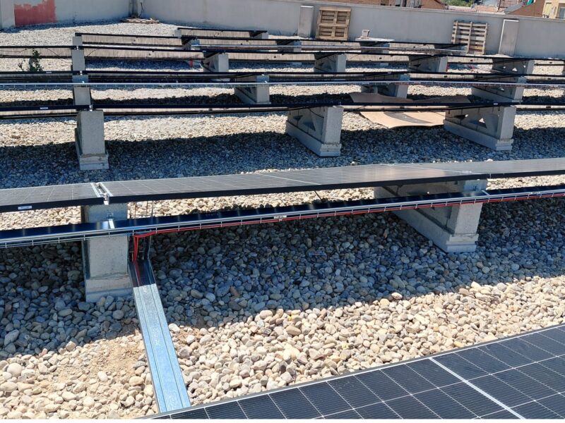 Instalación fotovoltaica en el IES La Florida de Las Torres de Cotillas realizada por Inergya